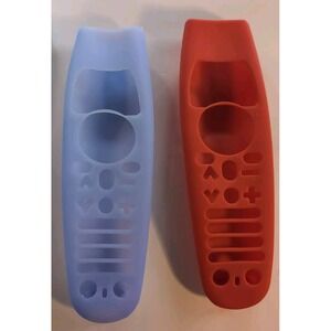 2 Pack Silicone‎ Lg Smart Remote Red And Blue